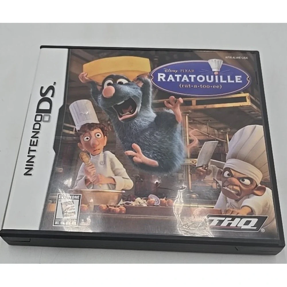 Ratatouille - Nintendo‎ DS Book Only Instruction Manuals Sleeve Disney